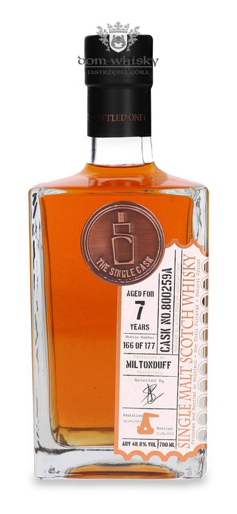 Miltonduff 7-letni (D.2014, B.2021) The Single Cask / 48,8%/ 0,7l	