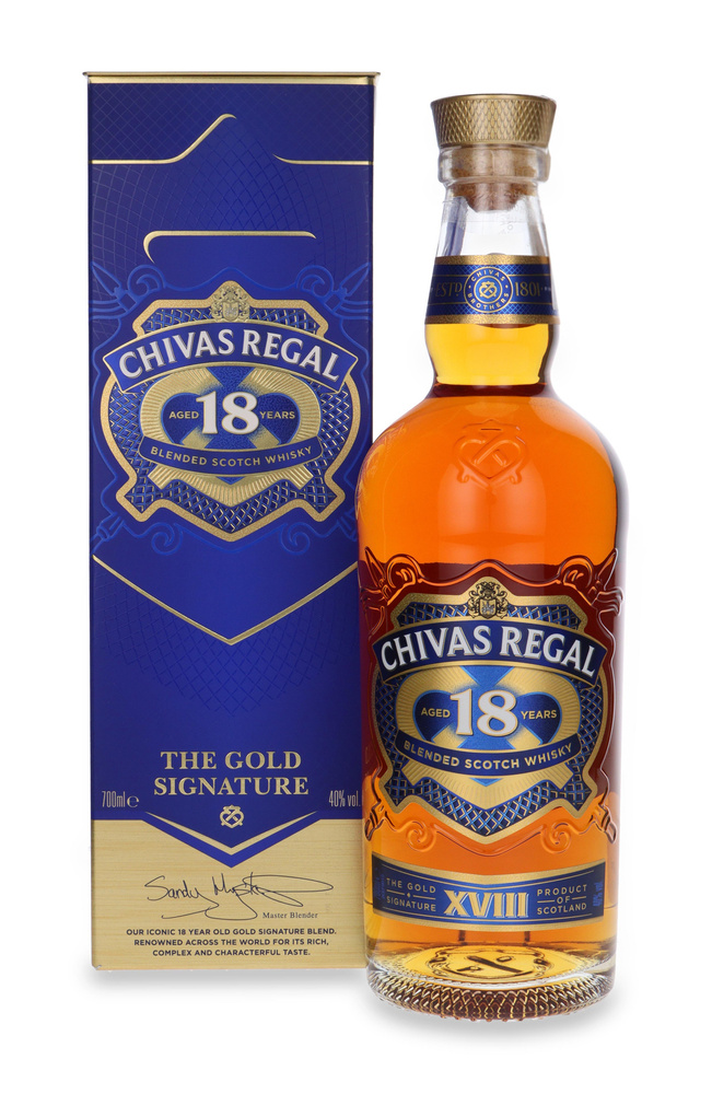 Chivas Regal 18-letni Gold Signature /bez opakowania/ 40% / 0,7l