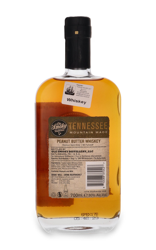Ole Smoky Peanut Butter Whiskey / 30% / 0,7l