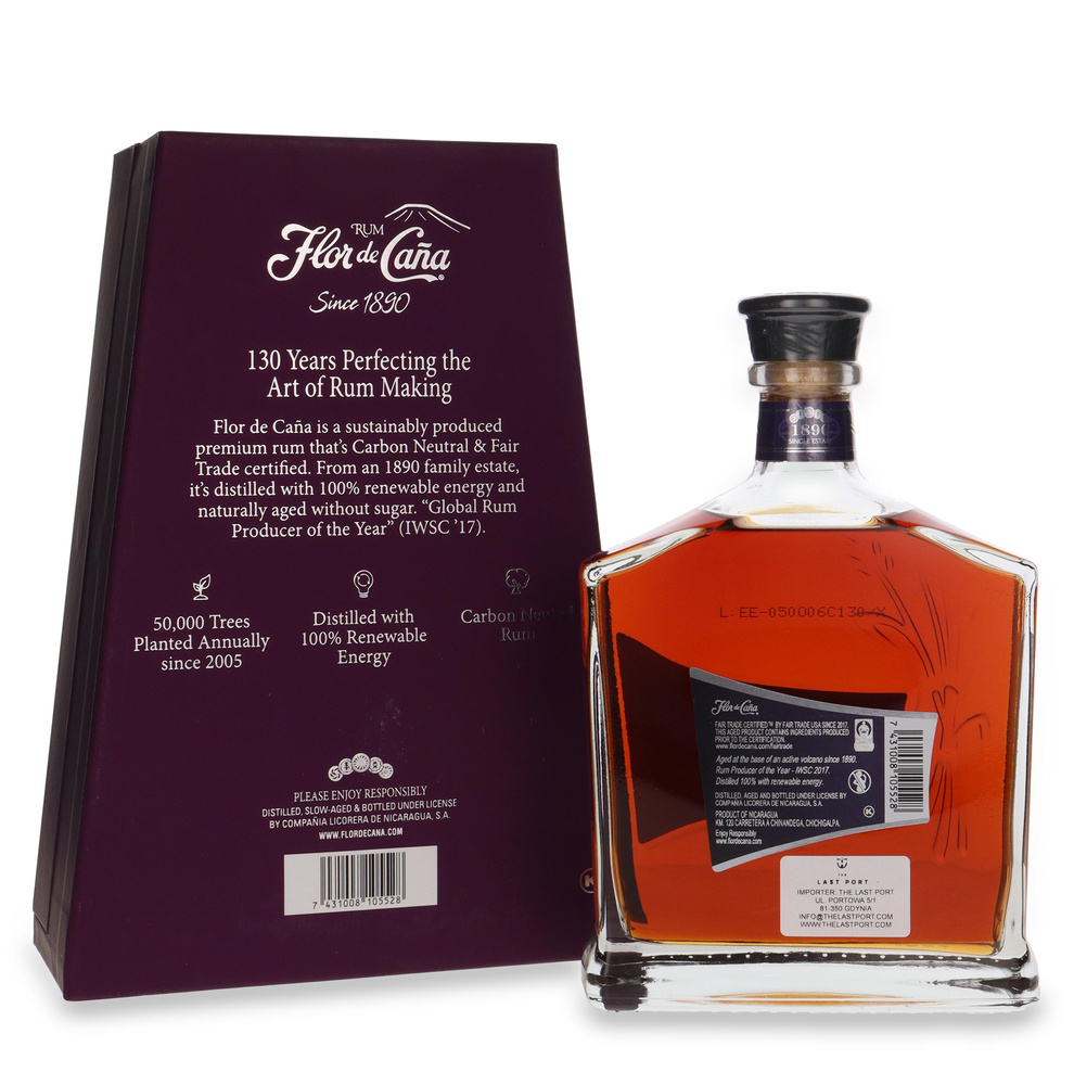 Flor de Cana 130th Anniversary / 45% / 0,7l
