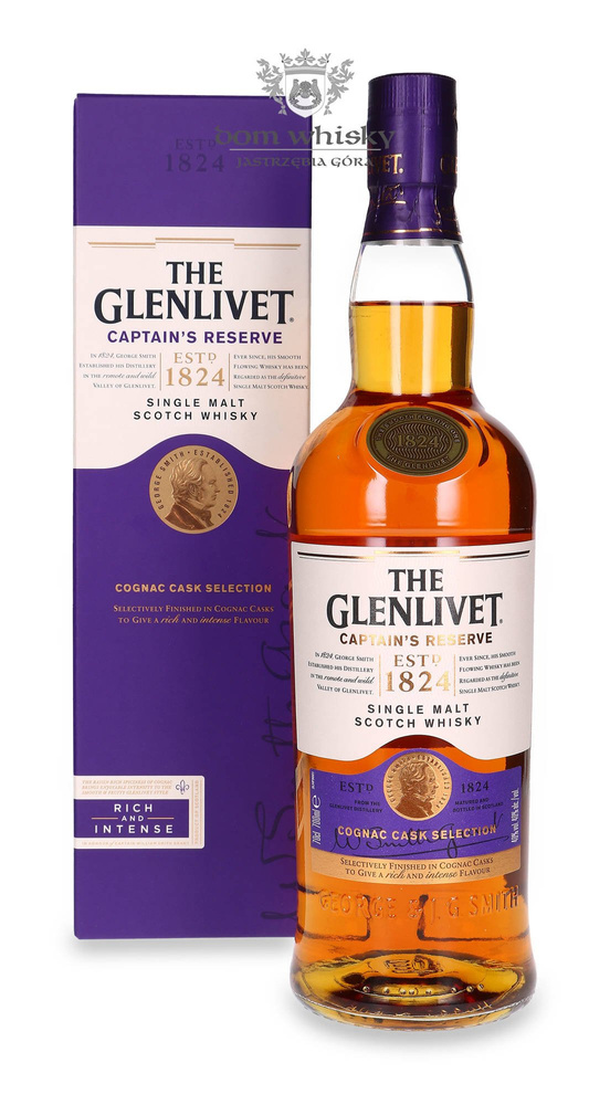 Glenlivet Captain's Reserve Cognac Cask Finish / 40% / 0.7l