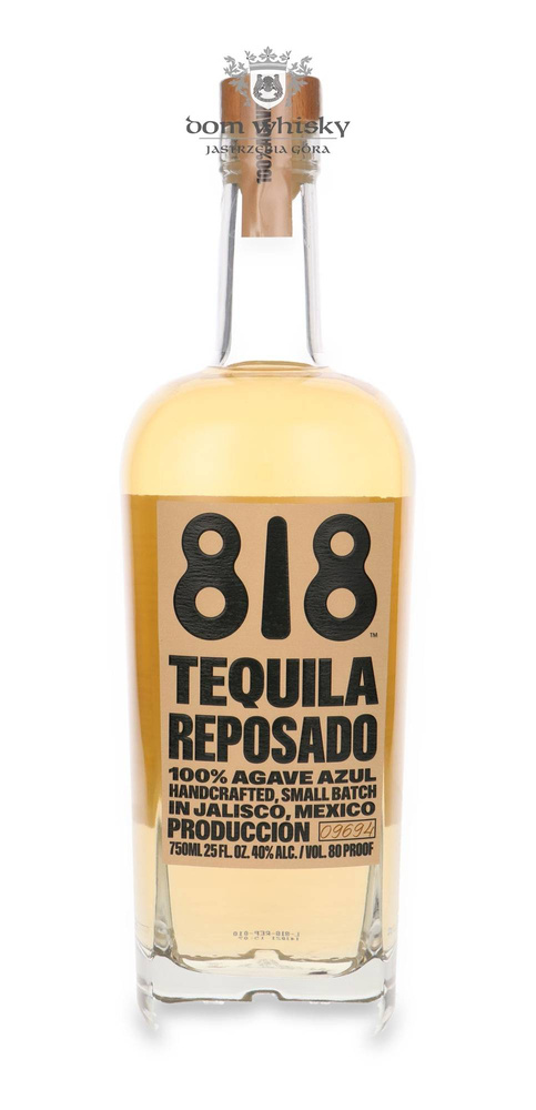 Tequila 818 Reposado 100% Agave Azul / 40% / 0.75l