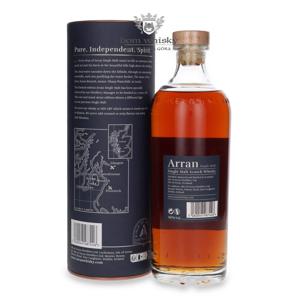 Arran 17-year-old Limited Edition / 46% / 0.7l