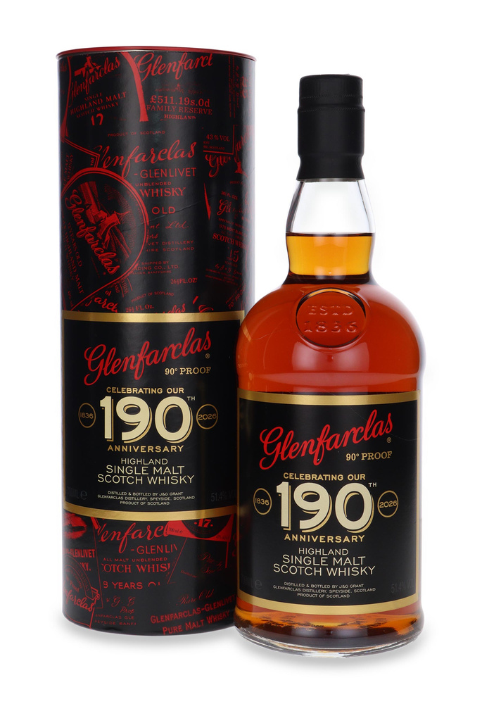 Glenfarclas 190th Anniversary 2026 / 51,4%/0,7l