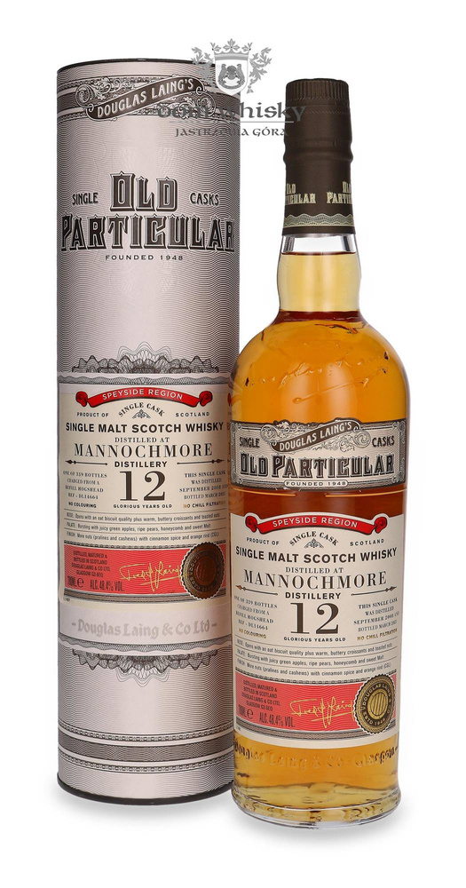 Mannochmore 12 Years Old (D.2009, B.2021) Douglas Laing's Old Particular / 48.4% / 0.7l