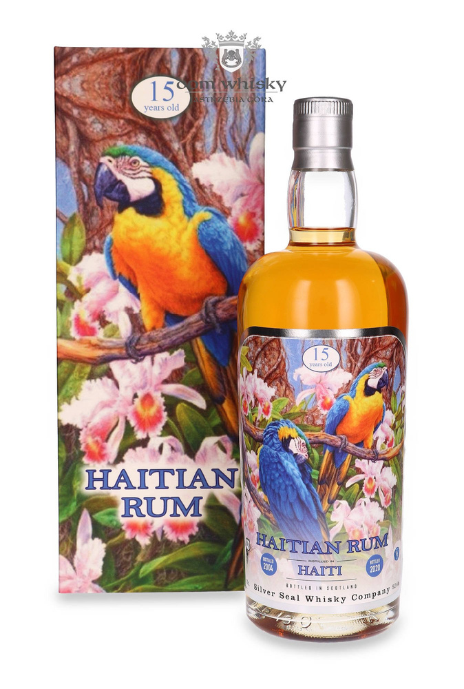 Haitian 15-letni (D.2004, B.2020) Rum Silver Seal / 51,2%/ 0,7l