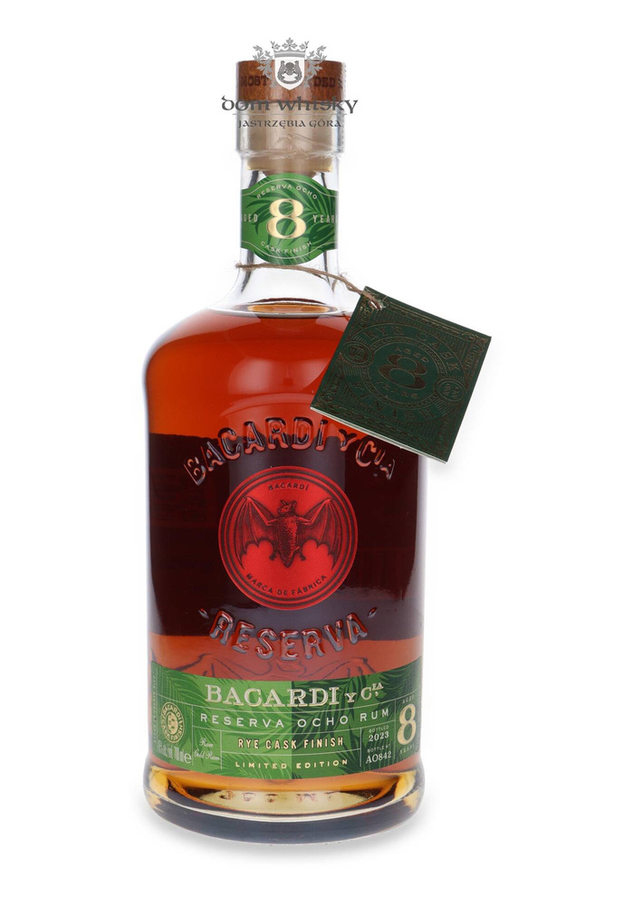 Bacardi 8-letni Reserva Ocho Rye Cask Finish / 40% / 0,7l