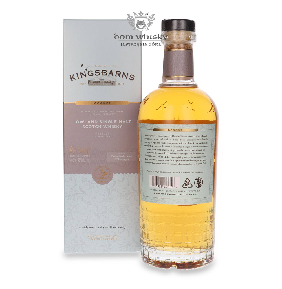 Kingsbarns Doocot Lowland Single Malt / 46% / 0,7l