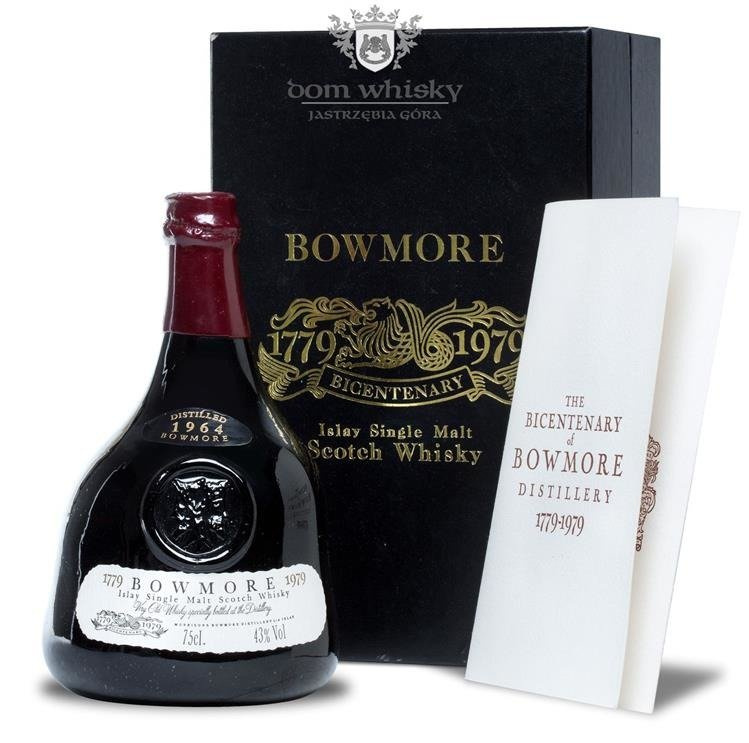 Bowmore 1964, Bicentenary (1779-1979) /43%/0.75l