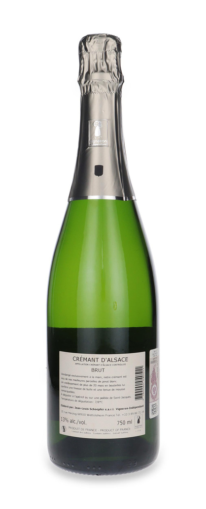 Jean-Louis Schoepfer Cremant d'Alsace Brut / 13% / 0,75l