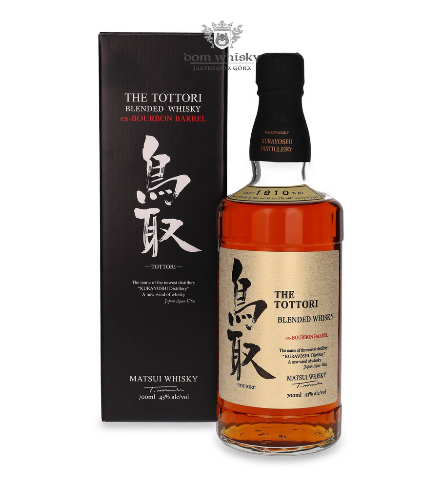 Tottori Blended Japenese Whiskey ex-Bourbon Barrel 43% / 0.7l