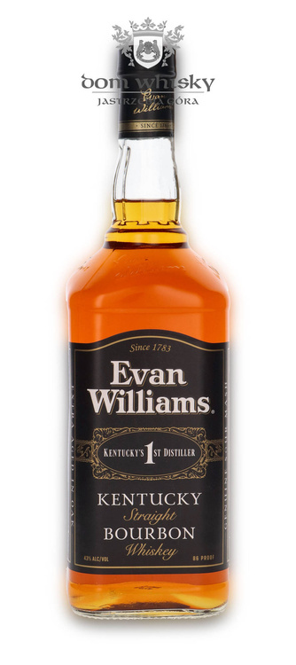 Evan Williams Kentucky Straight Bourbon Black Label /43%/ 1,0l		