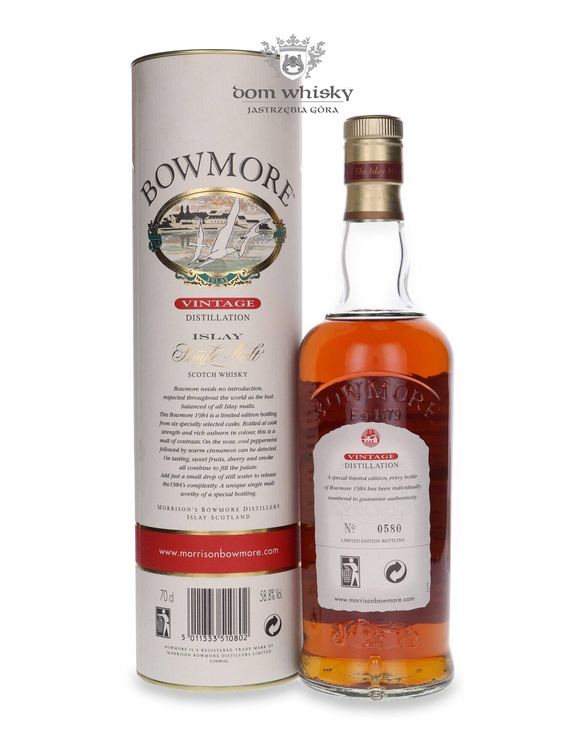 Bowmore 1984 Vintage Limited Edition / 58,8% / 0,7l