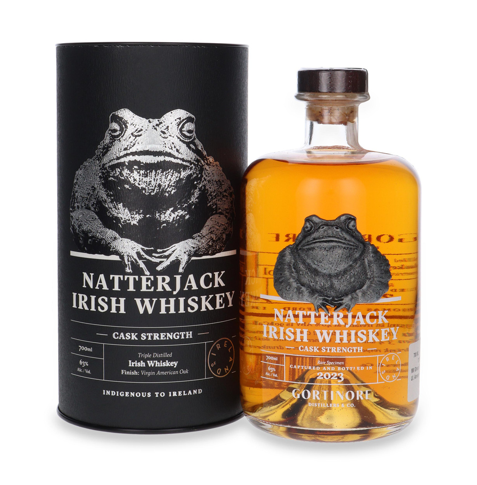 Natterjack Irish Whiskey Cask Strength / 63%/ 0,7l