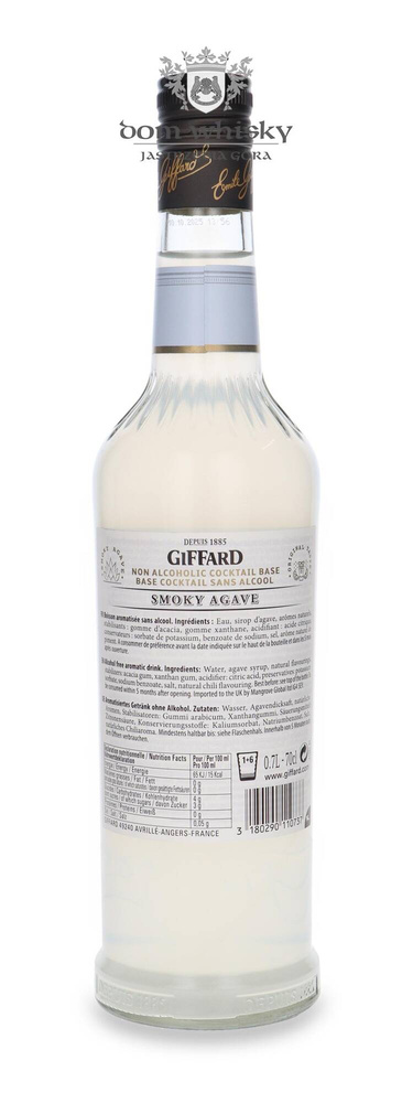 Baza do koktajli Giffard Smoky Agave 0% 0,7L