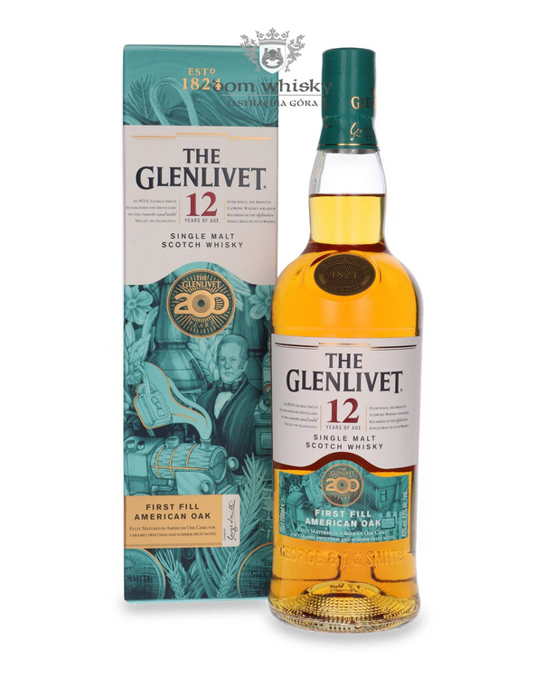 The Glenlivet 12-letni First-fill American Oak - 200th Anniversary / 43%/ 0,7l