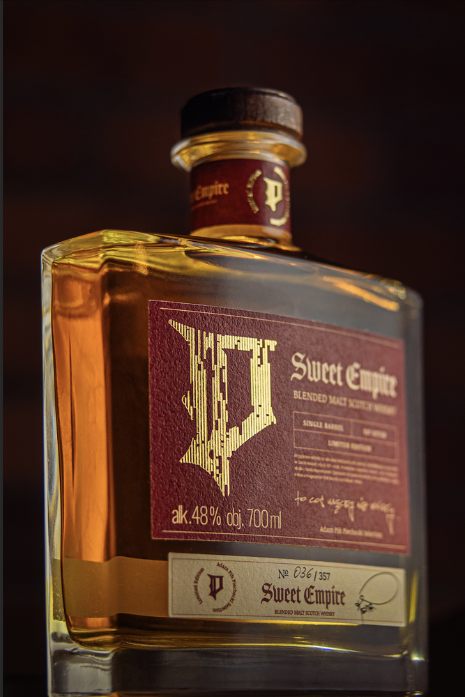 Sweet Empire - Pih Selection / 48% / 0.7l + Single "Łzy Boga" as a gift.