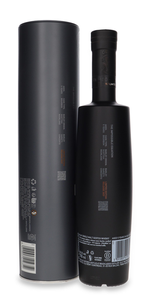 Octomore Edition: 16.1 Super Heavily Peated (101.4 ppm) /59.3%/ 0.7 L