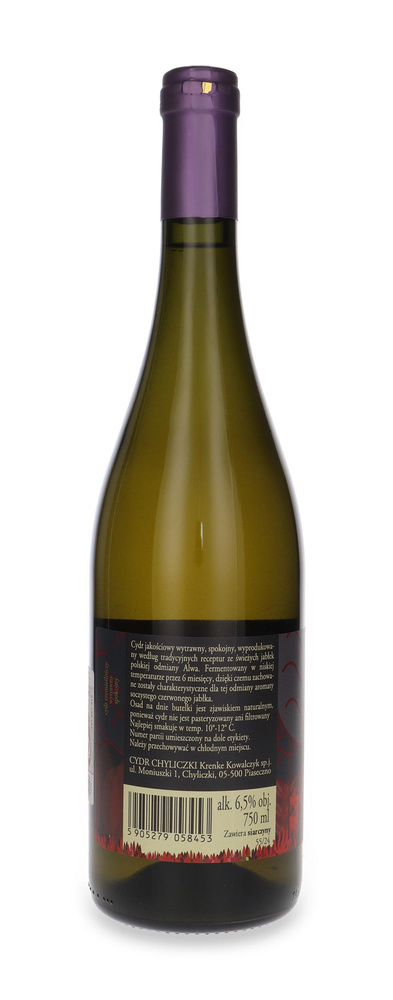 Cydr Chyliczki Alwa Selekcja 2024 / 6,5% / 0,75l