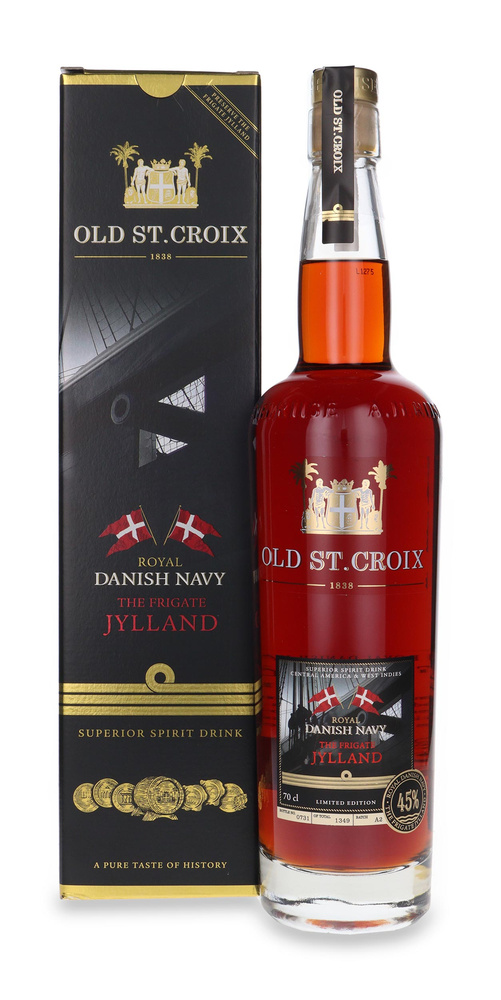 A.H. Riise Old St. Croix Frigate Jylland Danish Navy Rum / 45% / 0,7l