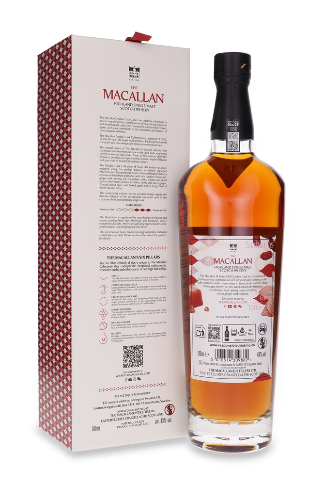 The Macallan 18-letni Double Cask (2026 Release) / 43%/ 0,7l			