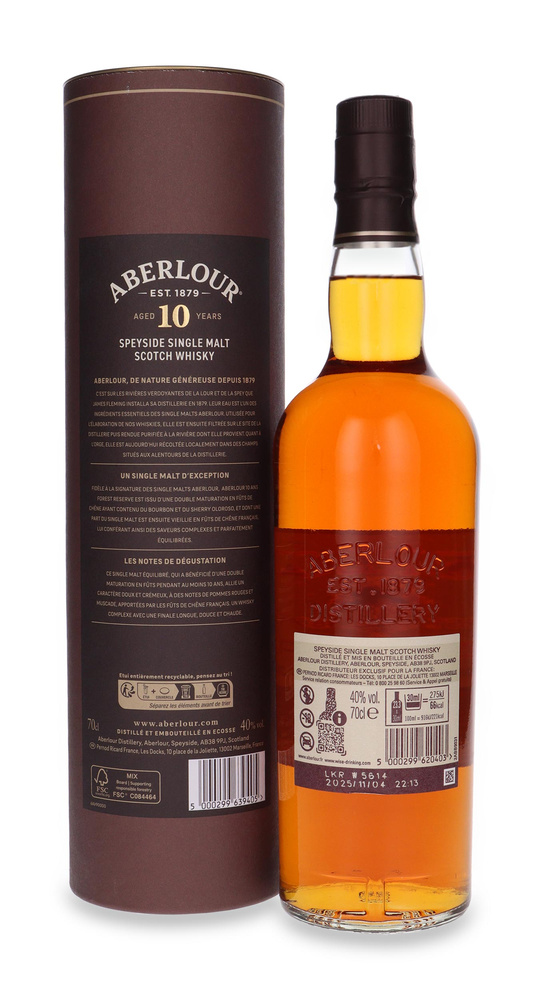 Aberlour Forest Reserve 10-Year-Old / Tuba / 40% / 0.7 L