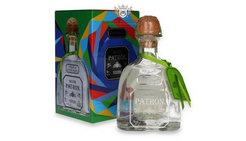 Patron Silver Mexican Heritage Tin Box / 40% / 0.7l
