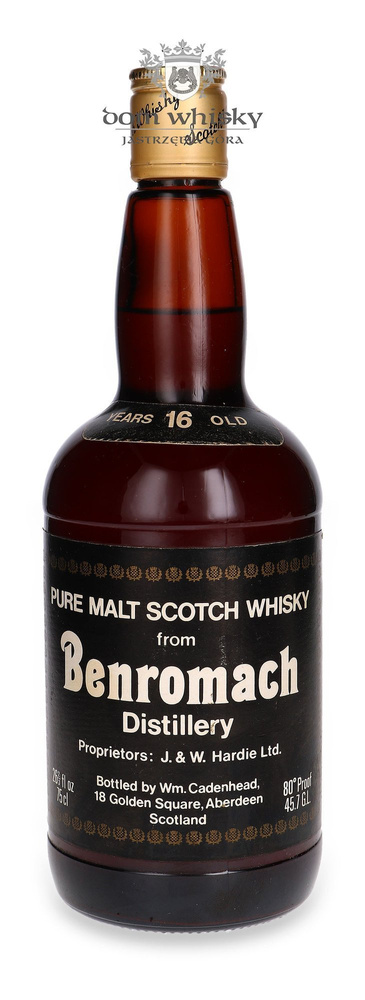 Benromach 16-year-old Pure Malt, Cadenhead's / 45.7%/ 0.75l