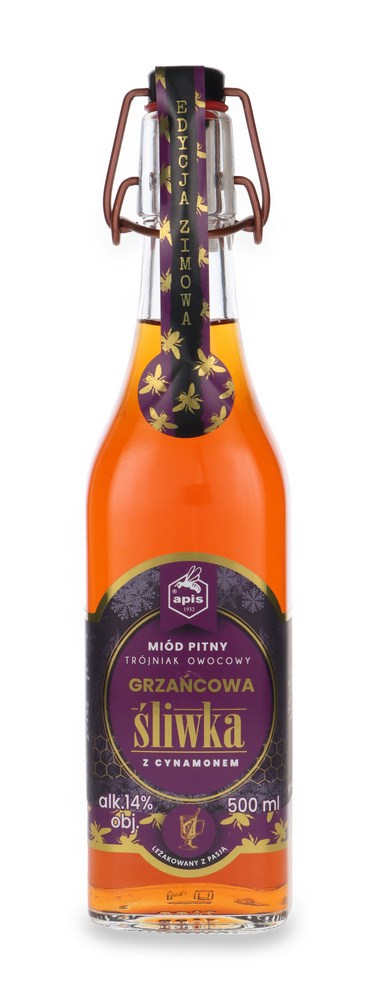 Trójniak Mead Mulled Plum with Cinnamon / 14% / 0.5l