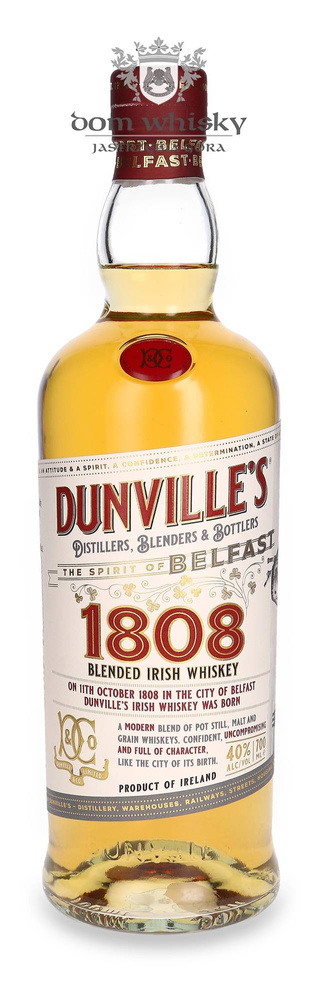 Dunville's 1808 Blended Irish Whiskey / 40% / 0,7l