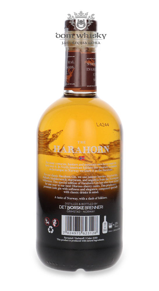 Harahorn Cask Aged Gin (Norwegia) / 41,7% / 0,5l