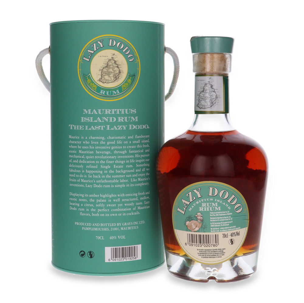 Lazy Dodo Single Estate Rum / 40% / 0.7l