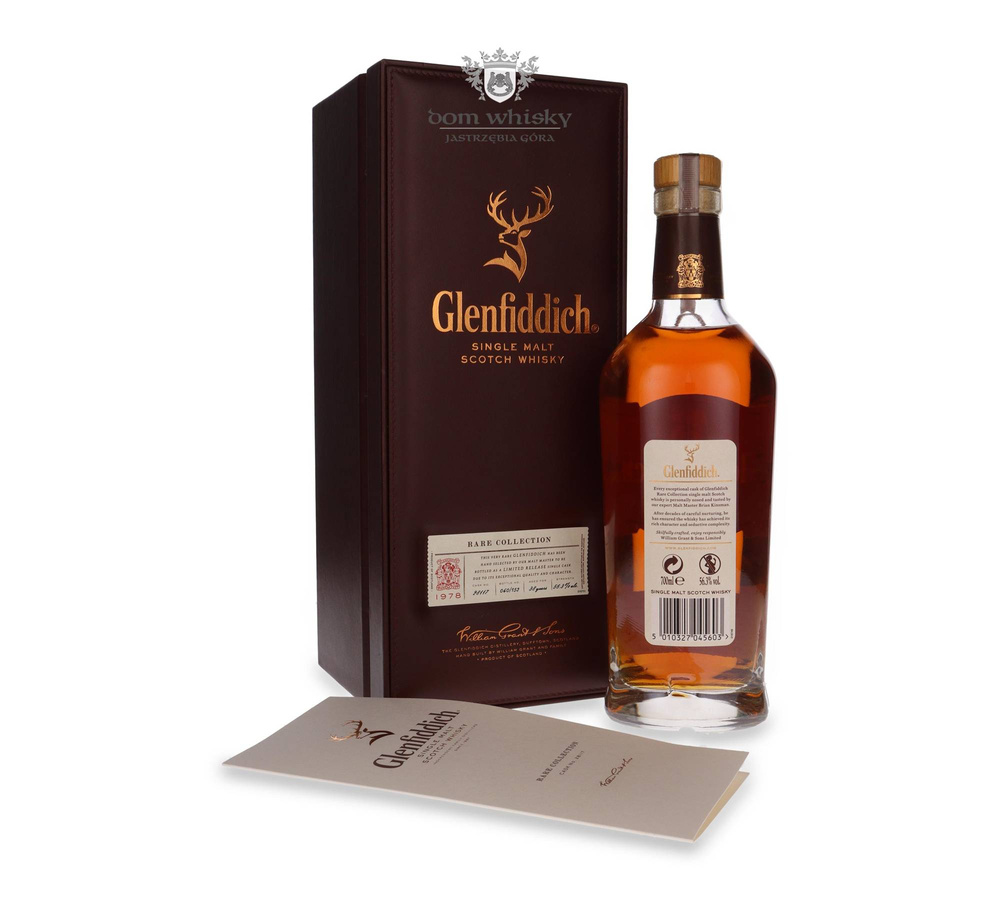 Glenfiddich 1978, 38-year-old Rare Collection / 56.3% / 0.7l