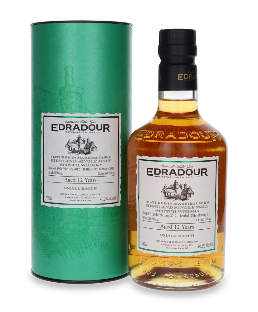 Edradour 12-letni (D.2012, B.2024) Madeira Casks / 48,2%/ 0,7l