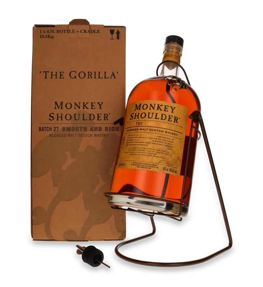Monkey Shoulder Gorilla (With a Cradle) /40%/ 4,5l