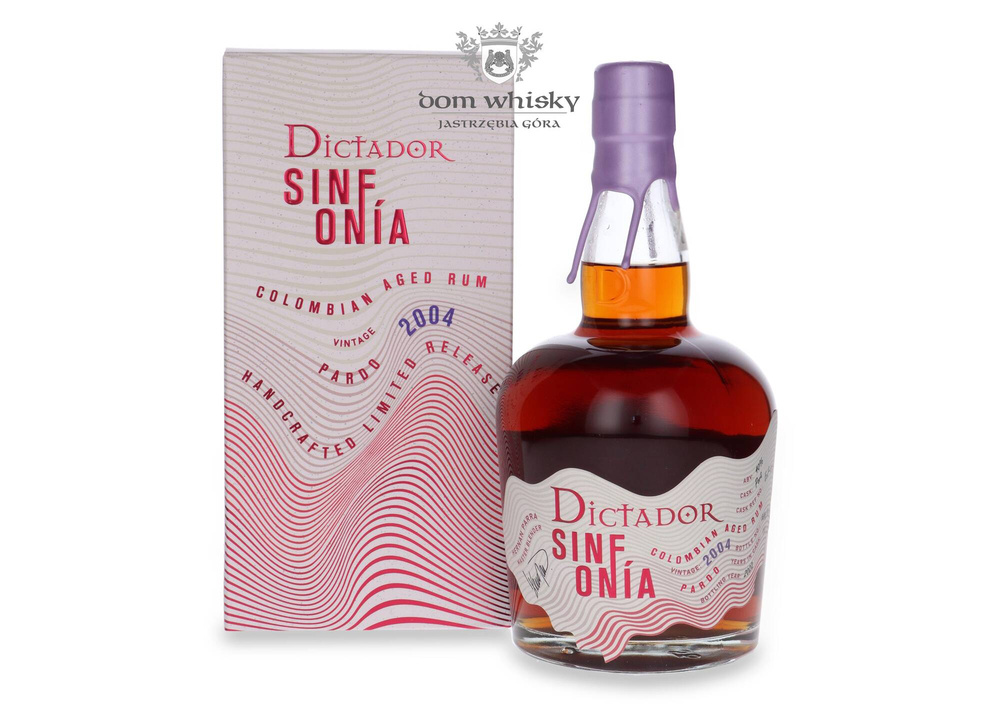 Dictador Sinfonia Pardo Vintage 2004, 18 year old / 40% / 0.7l