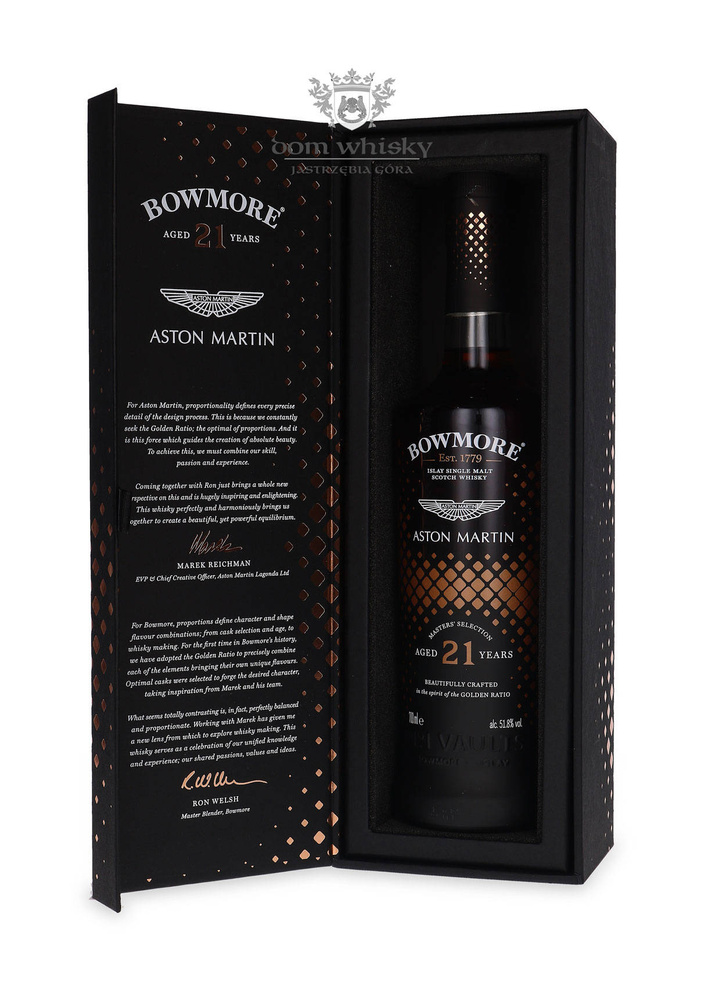 Bowmore 21-year-old Aston Martin Master's Selection /51.8%/ 0.7l