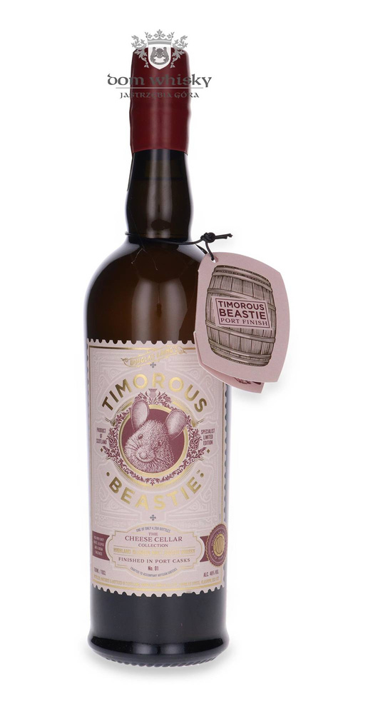 Timorous Beastie Port Cask Finish, The Cheese Cellar Collection No. 01 /48%/ 0.7l
