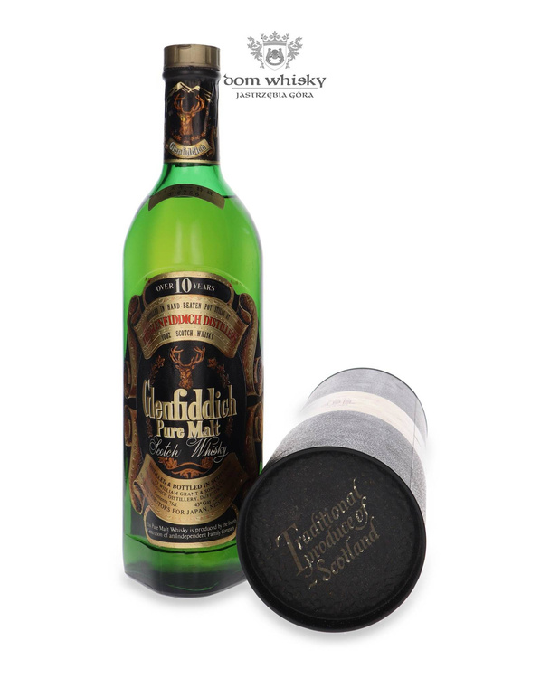 Glenfiddich 10-letni Pure Malt (Bottled 1980s for the Japanese Market) / 43% / 0,75l