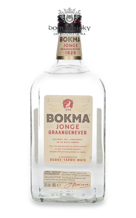 Bokma Jonge Graanjenever (Holandia) / 35% / 1,0l