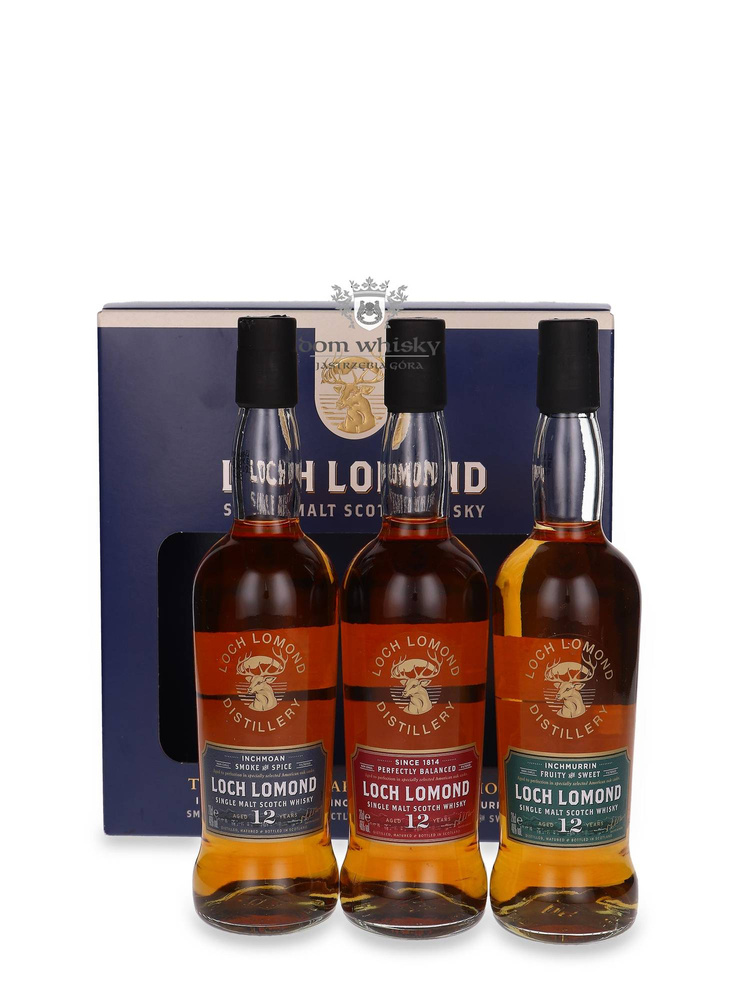 Loch Lomond The Twelve Year Old Expressions /set/ 3 x 0.2l