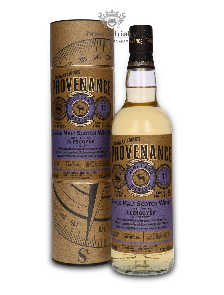 Glengoyne 11-year-old (D.2008 B.2020) Douglas Laing's Provenance / 46%/ 0.7l