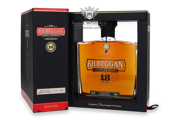 Kilbeggan 18-letni LIMITED EDITION Batch 0002 / 40% / 0,7l