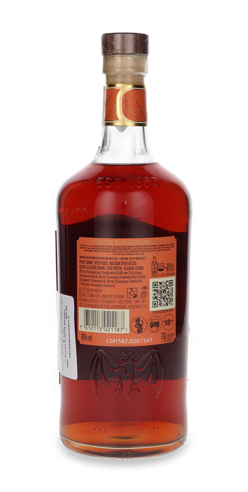 Bacardi Caribbean Spiced Rum / 40% / 0,7l