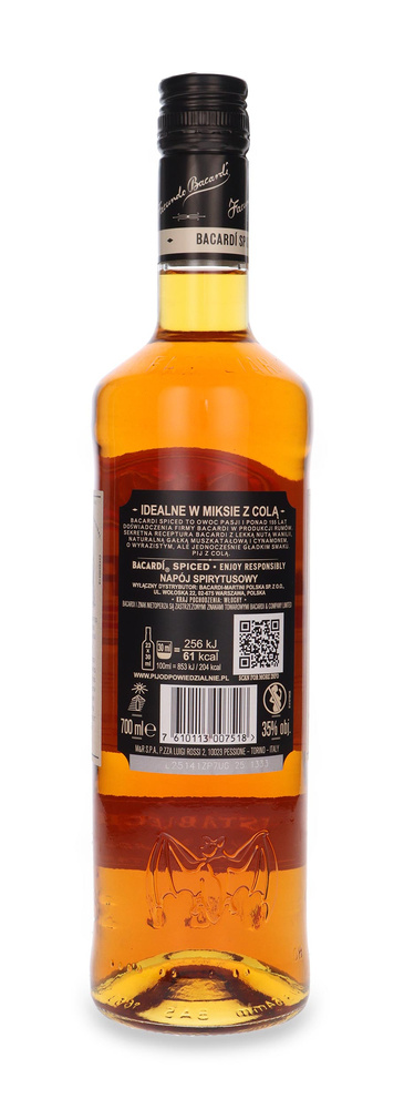 Bacardi Spiced Rum / 35% / 0.7l