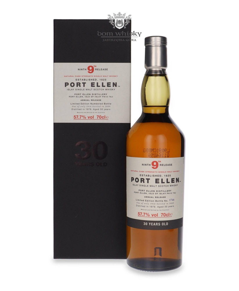 Port Ellen 30-letni (D.1979, B.2009) 9th Release / 57,7%/ 0,7l