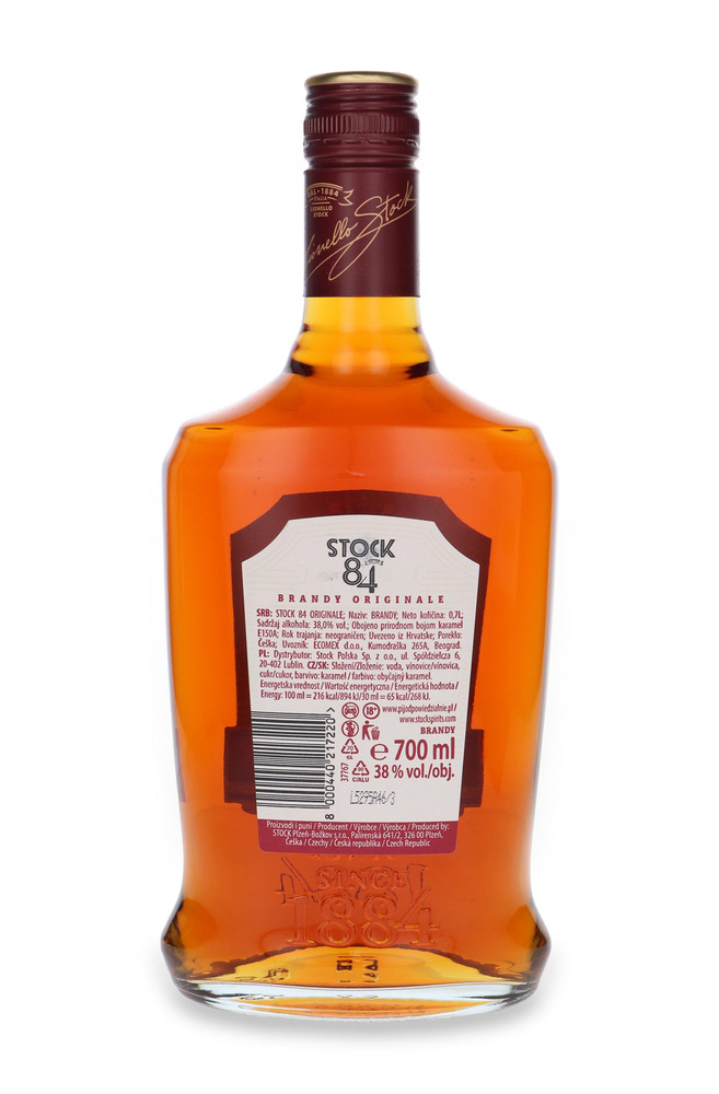 Stock 84 Original Brandy / 38% / 0,7l