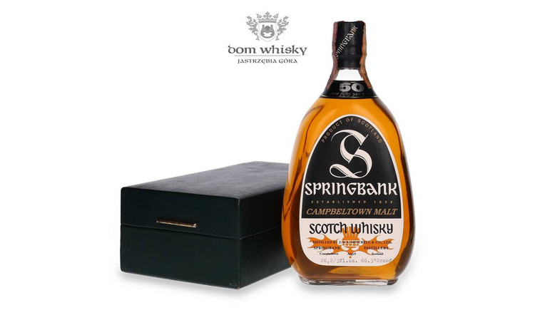 Springbank 50-letni (D.1919, B.1970) 66.3 PROOF 26,2/3 FL.OZ.