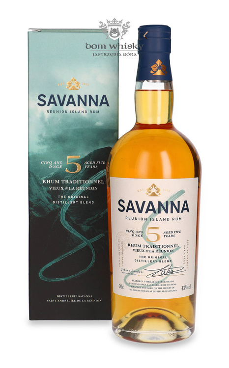 Savanna 5-letni d'Age Traditionnel Rhum / 43% / 0,7l