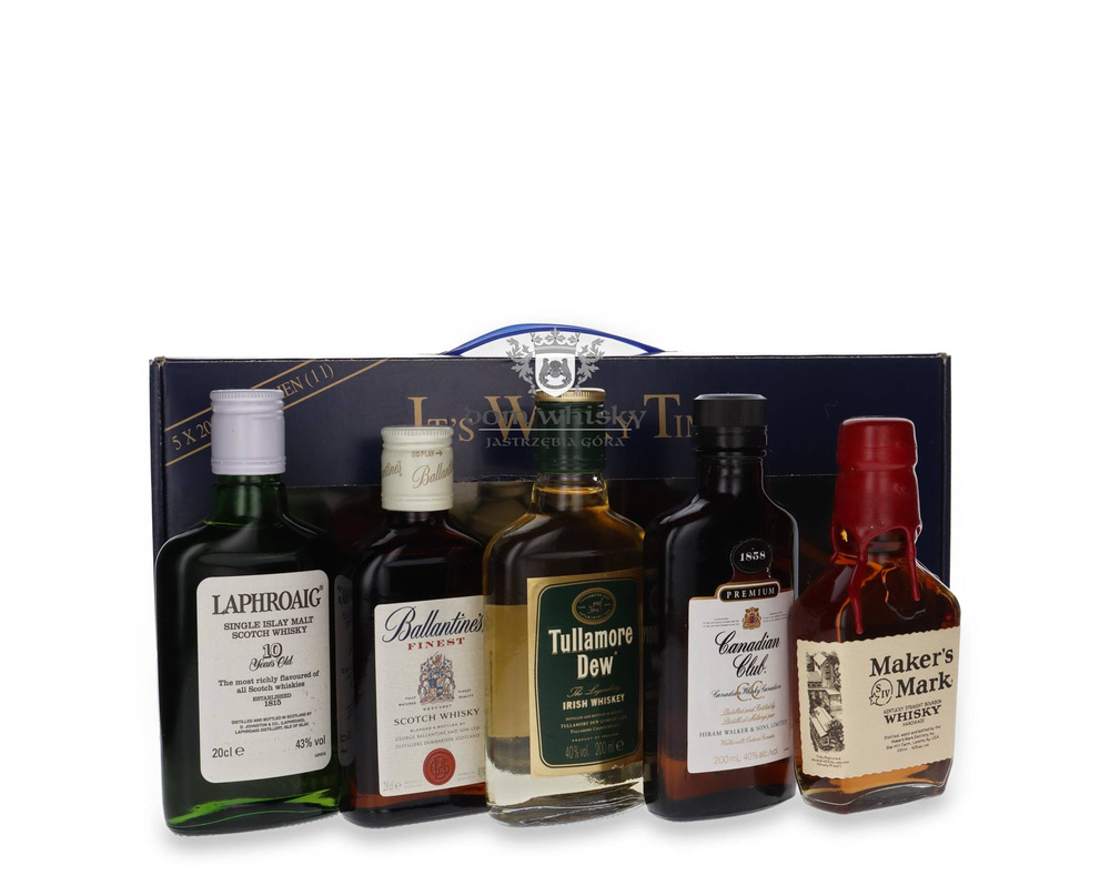 It's Whiskey Time / 40-45% / 5 x 0.2l